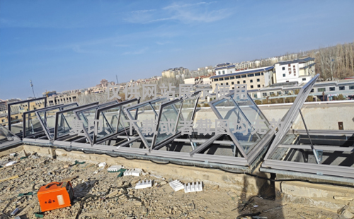 敦煌博物馆阿克陶排烟天窗