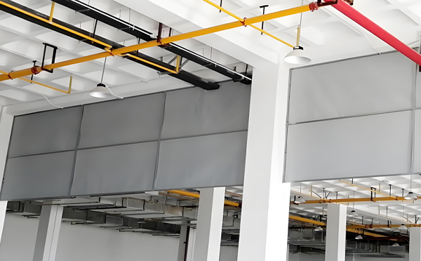 阿克陶防火布挡烟垂壁