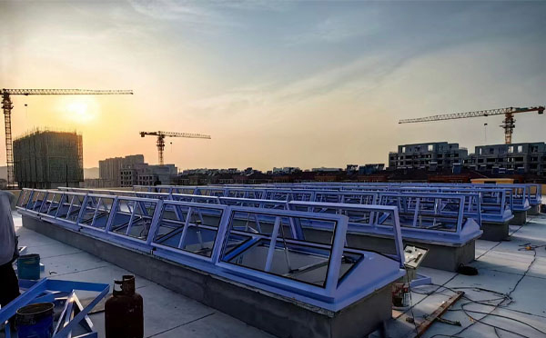 消防阿克陶排烟窗工作原理