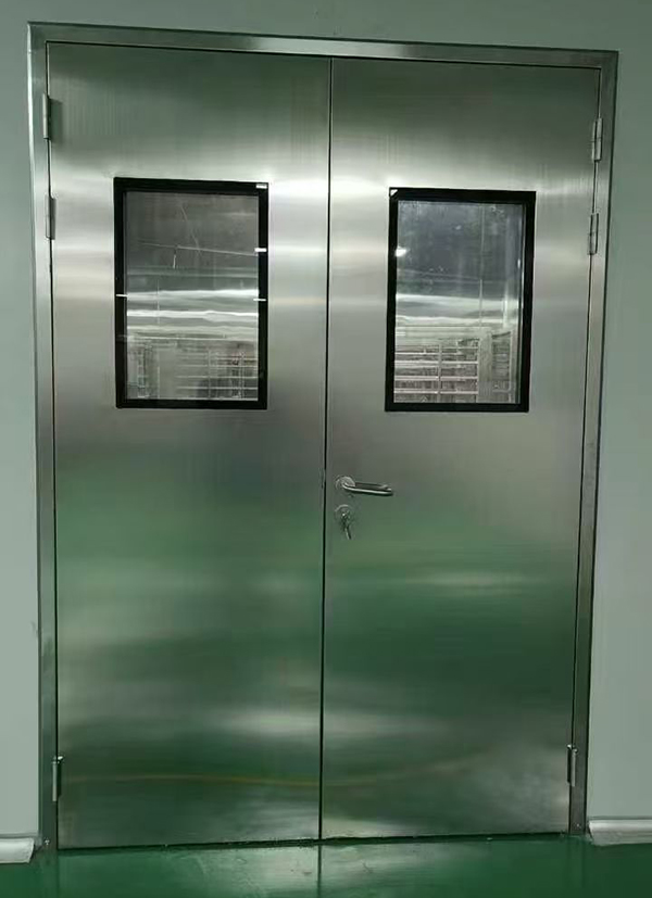 医院新建楼栋完成阿克陶防火门配置工程